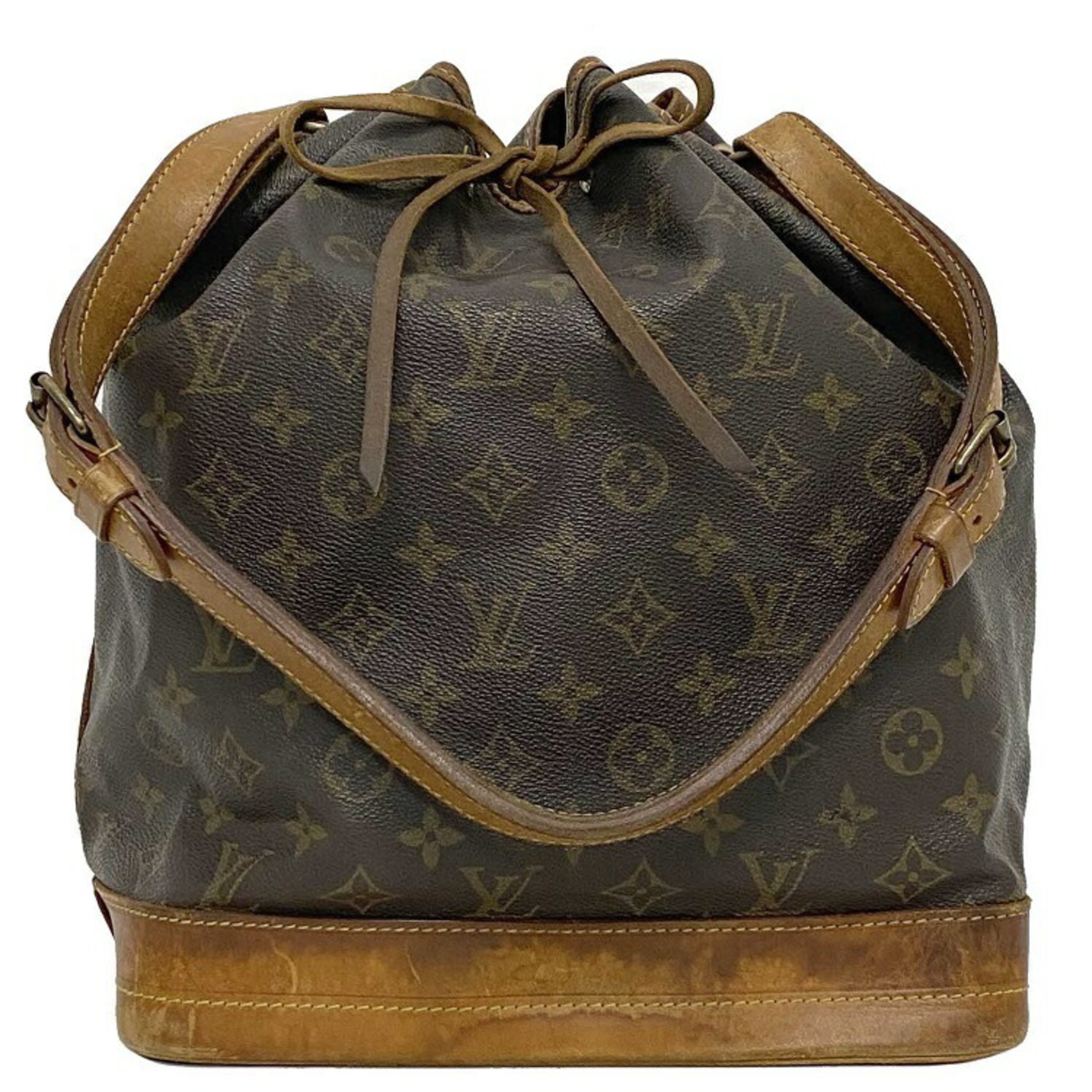 Louis Vuitton Bag Noe Brown Monogram M42224 Shoulder Ladies Lv Nume Leather